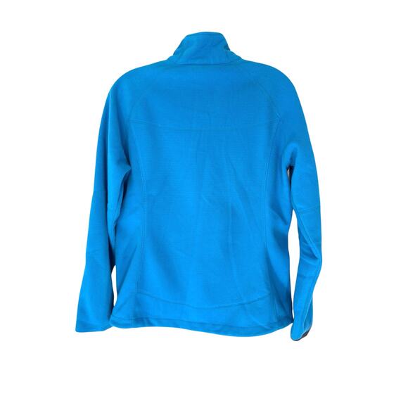 REI Fleece Jacket Women's Blue Full Zip Outdoor Hiking Gorp Cozy Soft Medium - Picture 9 of 12